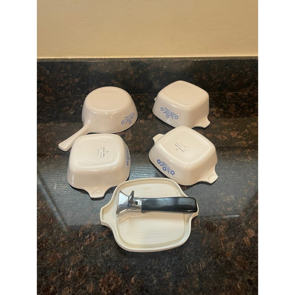 CorningWare blue Cornflower cookware 18-Piece Set - Picture 5 of 7